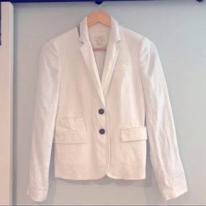 J.Crew | White Blazer | EUC